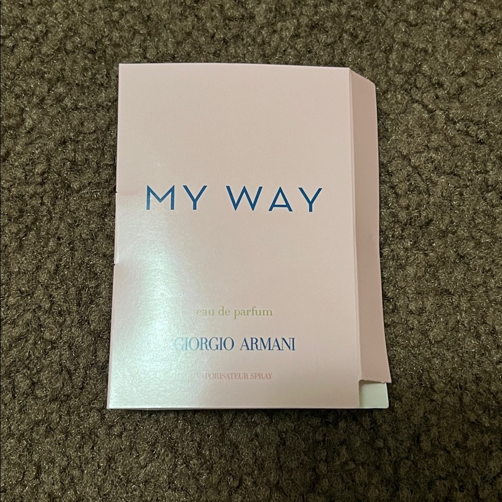 ❗️LAST 1❗️🤎5 For $25🤎 GIORGIO ARMANI MY WAY Fragrance Sample